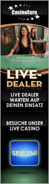  casinoeuro - jetzt neu mit Live Dealern 